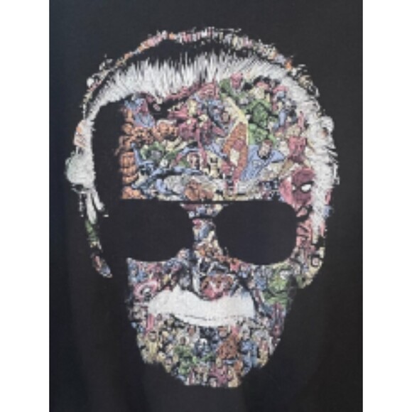 Marvel Premium Stan Lee sweatshirt mens S womens M Spider-Man Hulk - Picture 2 of 2